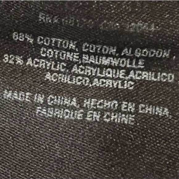 Anthropologie Long Oversized Knit Cardigan Black White Relaxed Fit Size Small - Picture 9 of 9